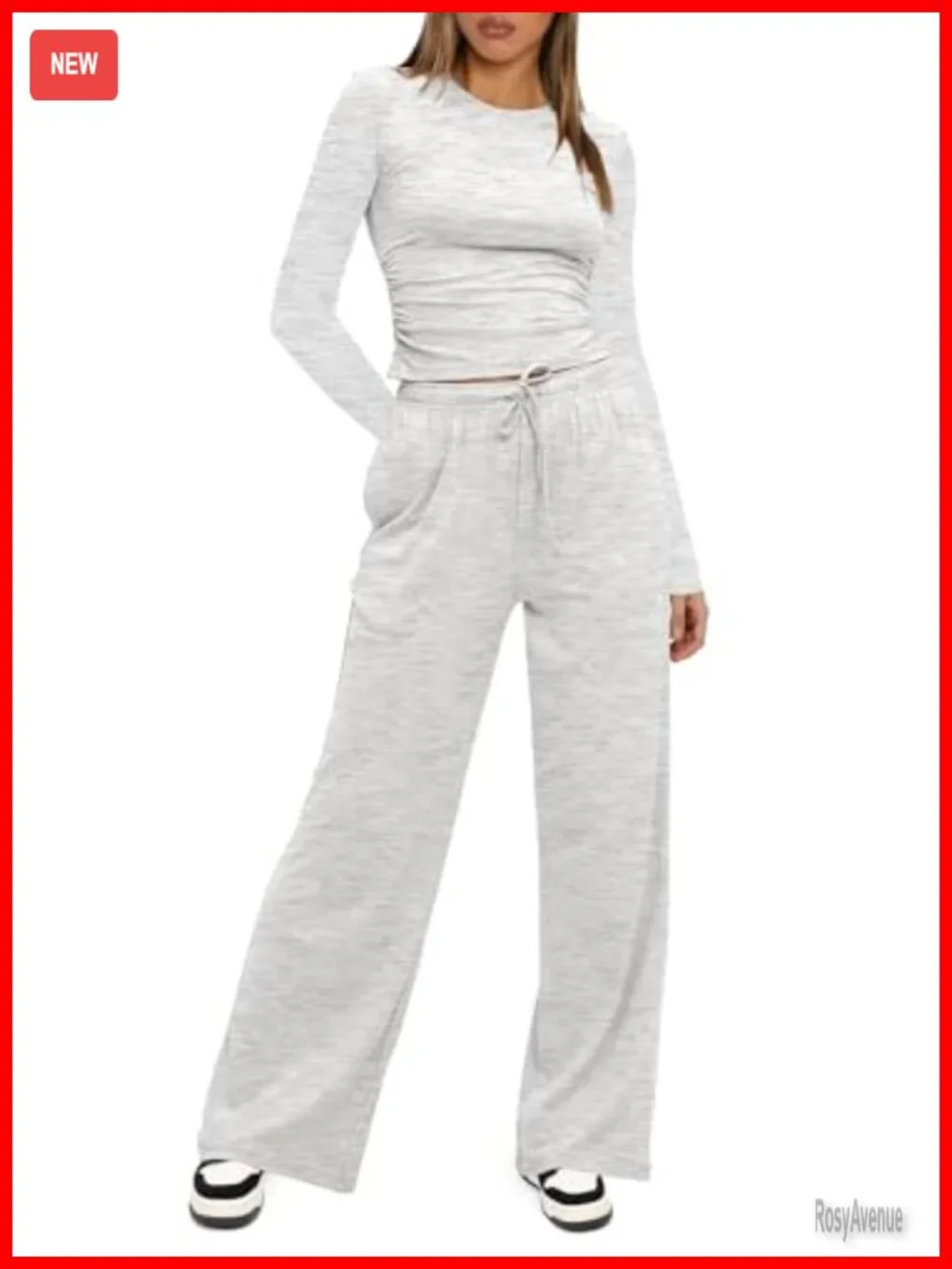 Women's 2 Piece Lounge Set Long Sleeve Tracksuit Sets Travel Outfits Sets